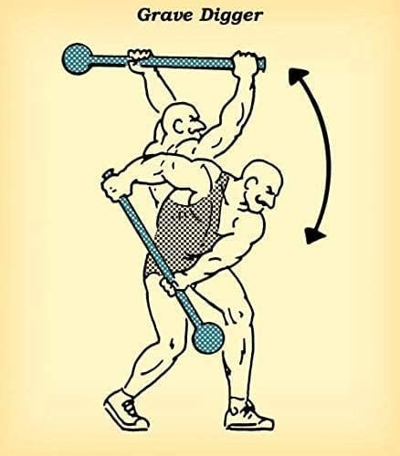 Hashco Sports Fitness Black Iron Mugdar Meel/Clubbell/Karla Katai for Exercise - Image 3