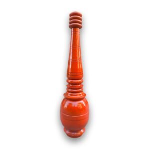 Hashco - Akhada Style Royal Gada / wooden mace with multi-ring grip