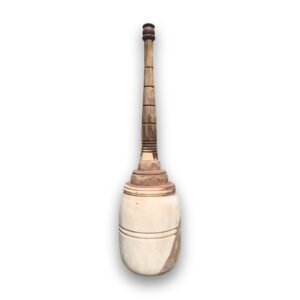 Hashco - Barrel Shape wooden Gada / macebell for rotational power